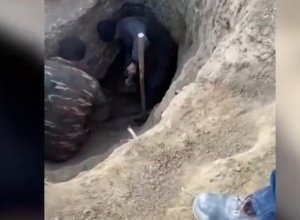 В Гарадаге задержаны лица, повредившие историко-культурные памятники в поисках золота-ФОТО-ВИДЕО
