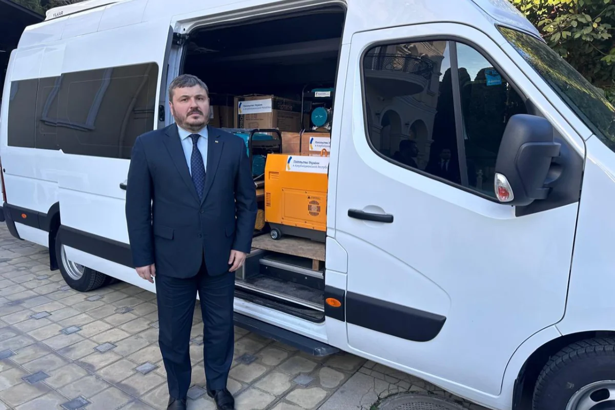 Из Азербайджана в Украину отправляется очередная партия энергетического оборудования