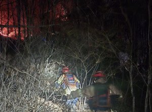 Ночной полет закончился крушением истребителя в Южной Корее