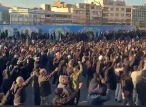 Тегеран охватили массовые акции-ВИДЕО