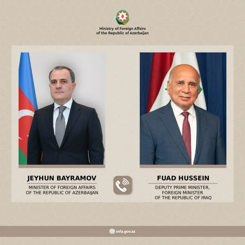 Джейхун Байрамов провел переговоры с вице-премьером Ирака