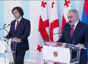 Пашинян и Кобахидзе обсудили укрепление мира на Южном Кавказе