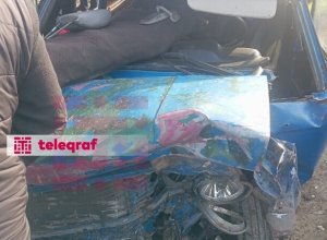 В Гёранбое в результате столкновения автомобилей пострадали пять человек