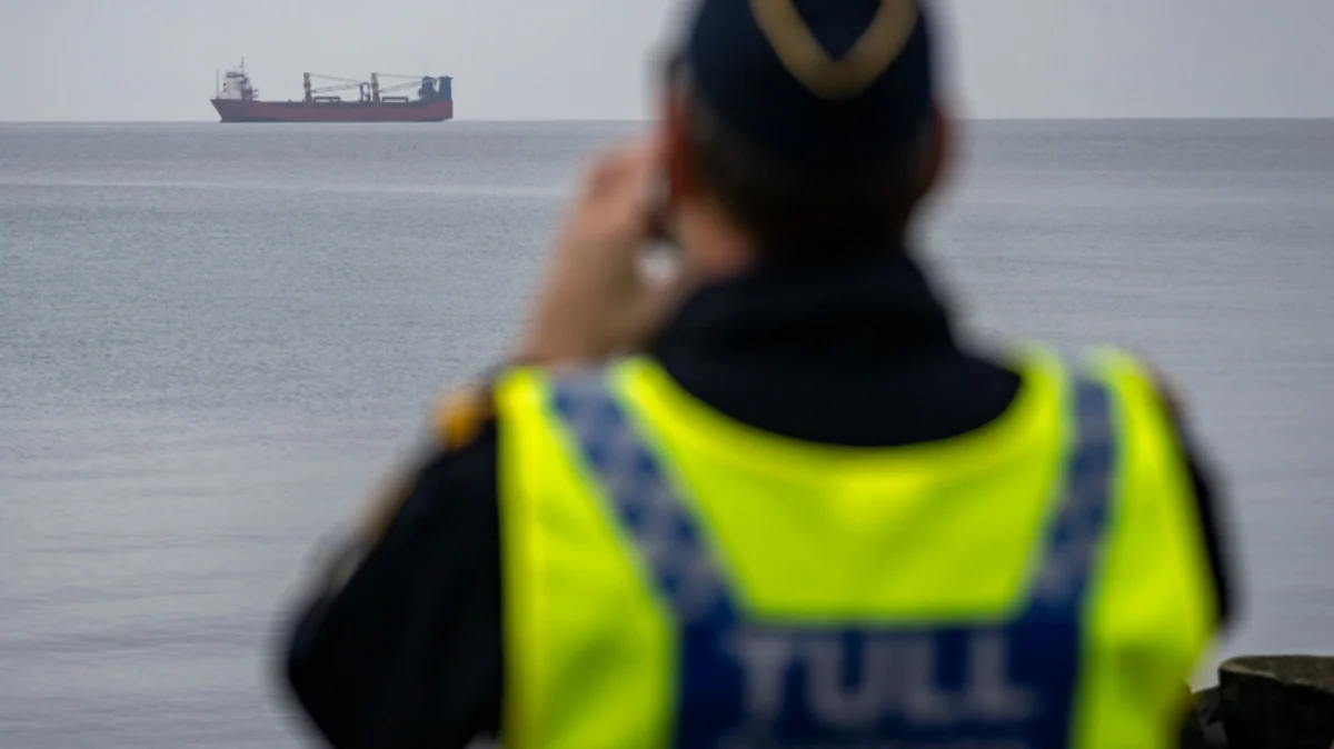 Швеция задержала в Балтийском море шедший в Петербург сухогруз Caffa