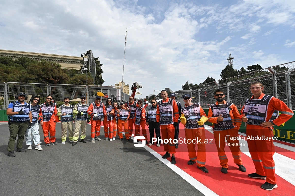 Началась регистрация маршалов на Гран-при Азербайджана 