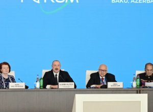 В аккаунтах президента Азербайджана в соцсетях опубликован видеоролик с XIII Глобального Бакинского форума