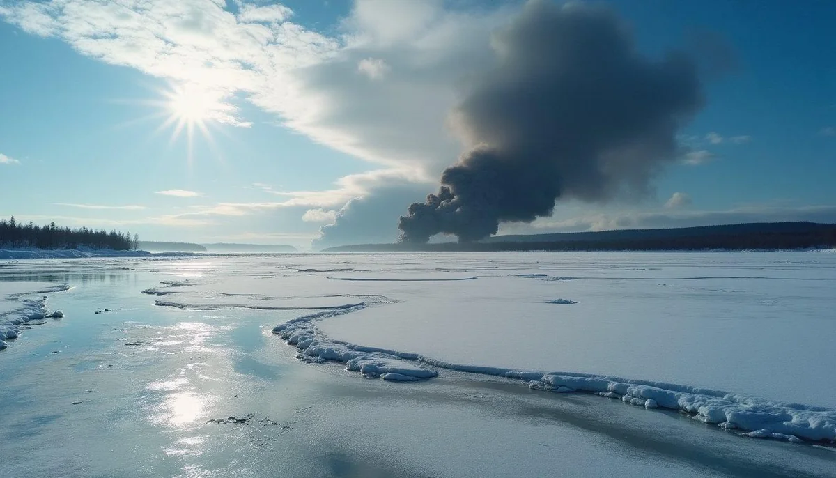 Продукты горения нефти в Иране могут оказаться в Арктике