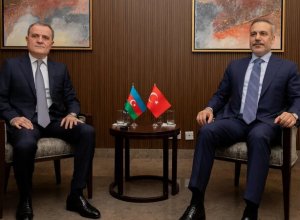 В Эр-Рияде состоялась встреча Джейхуна Байрамова и Хакана Фидана