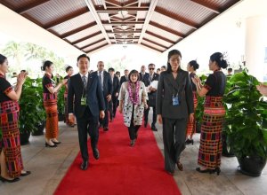 Сахиба Гафарова прибыла с визитом в Китай