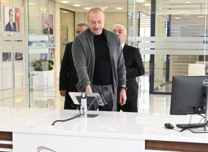 Ильхам Алиев на открытии Центра хранения энергии на основе аккумуляторных батарей «Абшерон»-ФОТО