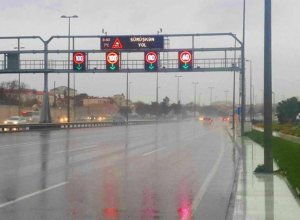 На этой трассе снижен скоростной режим