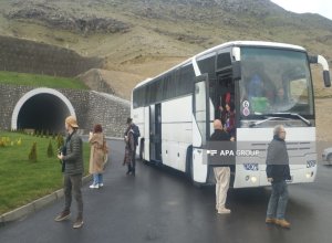 В рамках поездки в Карабах и Восточный Зангезур международные путешественники прибыли в Зангилан