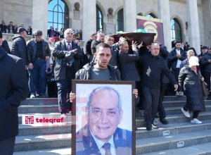 Состоялись похороны Народного артиста Азербайджана Расима Балаева - ФОТО/ВИДЕО