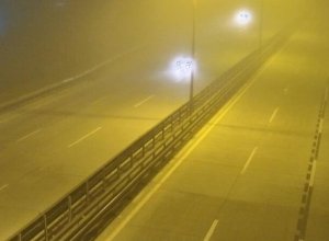 На трассе Зыхский круг - аэропорт снижен скоростной режим