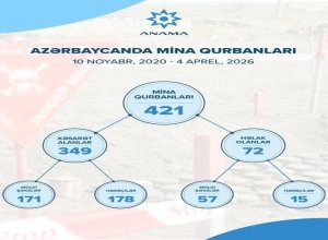 Обнародовано число жертв мин в Азербайджане с 2020 года по сегодняшний день-ФОТО