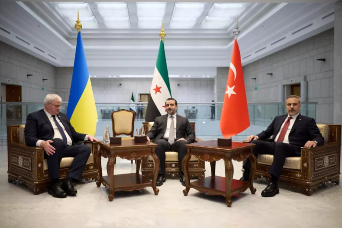 В Дамаске состоялась трехсторонняя встреча глав МИД Турции, Украины и Сирии