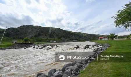 В Загатале принимают меры по предотвращению селей и подтоплений