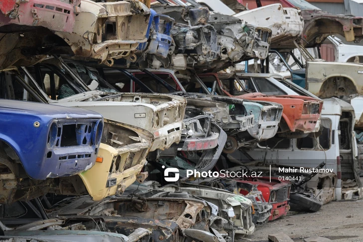 Утилизация автомобилей в Азербайджане: как страна борется с устаревшим автопарком-ФОТО