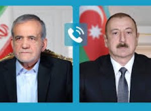Алиев поздравил Пезешкиана с достижением перемирия