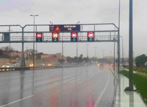 На дороге Зыхский круг – Аэропорт снижен скоростной режим