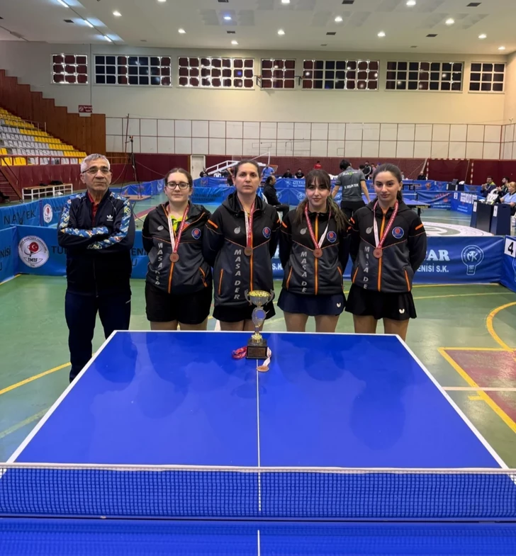 Азербайджанские теннисистки стали призерами Суперлиги Турции