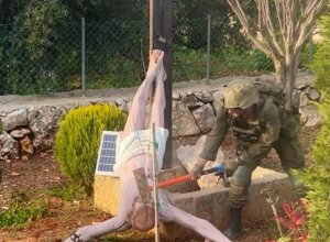 Двое израильских военных получили 30 суток за осквернение статуи Иисуса в Ливане