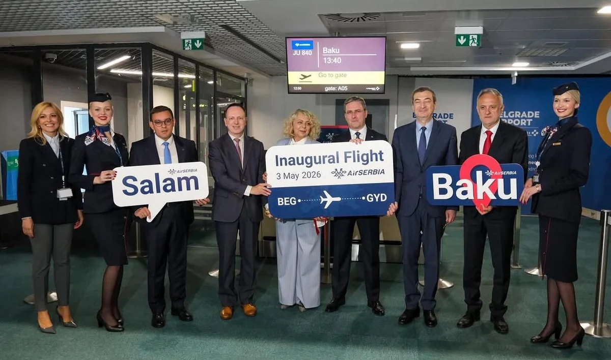 Air Serbia запустила прямые рейсы между Баку и Белградом