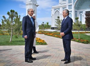 Узбекистан подарил Казахстану новую мечеть