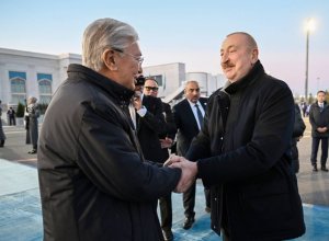 Завершился рабочий визит президента Ильхама Алиева в Казахстан