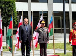 Азербайджан и Грузия обсудили военное сотрудничество-ФОТО