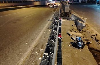 Bakıda yol təsərrüfatına ziyan vuruldu - FOTO