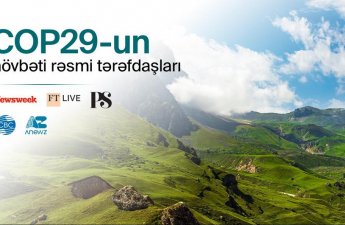 COP29-un media tərəfdaşları açıqlandı