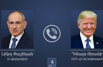 Пашинян провел переговоры с Трампом