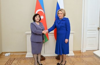 Sahibə Qafarova Valentina Matviyenko ilə görüşdü