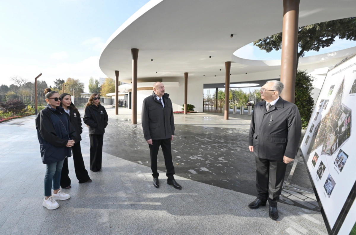 Prezident Mərkəzi Nəbatat Bağının açılışında iştirak etdi