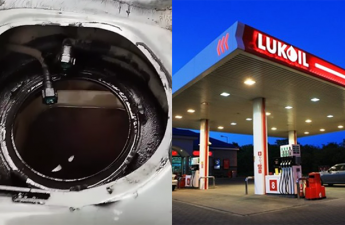 “Lukoil”da benzin yerinə su vurublar” - Video