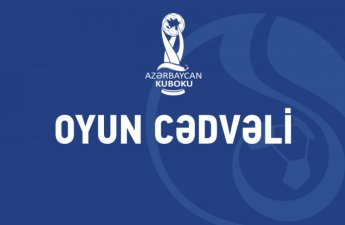 Azərbaycan Kubokunda 1/4 finalın oyunlarının vaxtı müəyyənləşdi