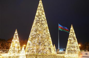 Погода в Азербайджане в первый день нового года