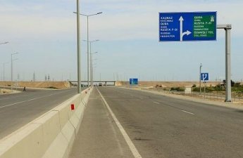 Bakıdan Qubaya gedən yol dağıldı - VİDEO