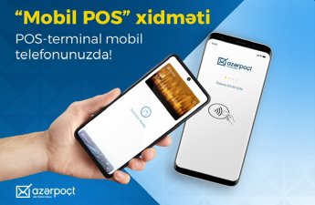 “Azərpoçt” MMC yeni “Mobil POS” xidmətini istifadəyə verib