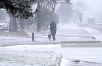 Şaxtalı və qarlı hava şəraiti davam edir - FAKTİKİ HAVA