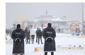 Polis fasiləsiz XİDMƏTDƏ — FOTOLAR/VİDEO