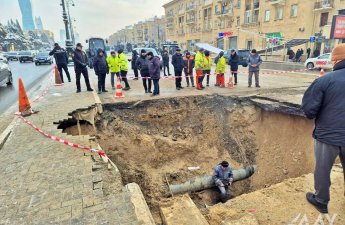 Движение по главной дороге простекта Гейдара Алиева ограничено