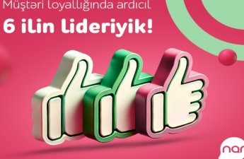 “Nar” ardıcıl altıncı il Müştəri Loyallığı İndeksində lider olub