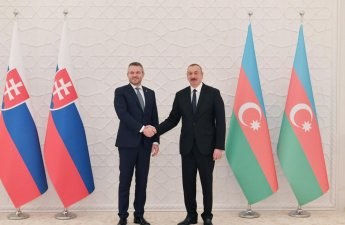 İlham Əliyev Slovakiya Prezidentini təbrik etdi