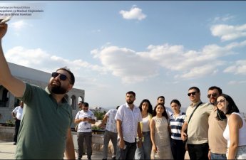 Xocalı və Xankəndi şəhərlərinə infotur təşkil edilib - VİDEO