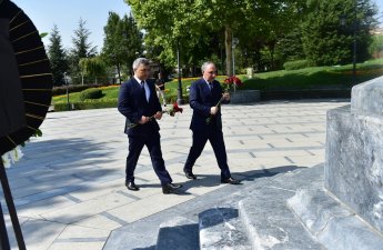 Kamran Əliyev və İnam Kərimov Türkiyədə səfərdə olub - FOTOLAR