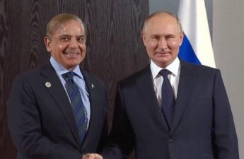 Путин провел встречу с Шахбазом Шарифом