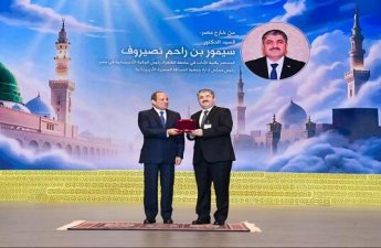 Misir prezidenti azərbaycanlı alimi ordenlə təltif etdi