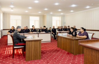 Vilayət Eyvazov Naftalanda vətəndaş qəbulu və sıra baxışı keçirdi -FOTO/VİDEO